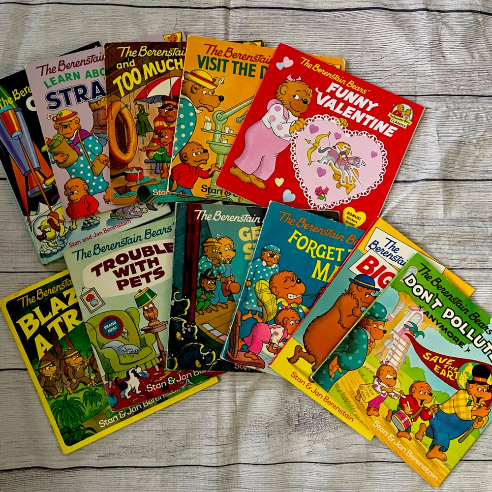 The Berenstain Bears lot of 11 books